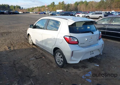 2022 Mitsubishi Mirage Es/Le from USA, damaged, VIN ML32AUHJ0NH005544